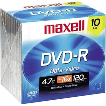 16X Dvd-R Media 4.7Gb 120Mm Standard